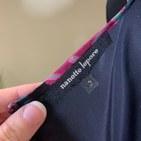 NANETTE LEPORE silk asymmetrical ruffled dress - Picture 5 of 7